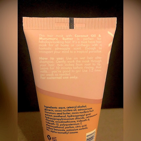 Pineapple & Coconut Hair Mask. Delicate, Effective, Voluminous, Quick, Healthy - Picture 4 of 4